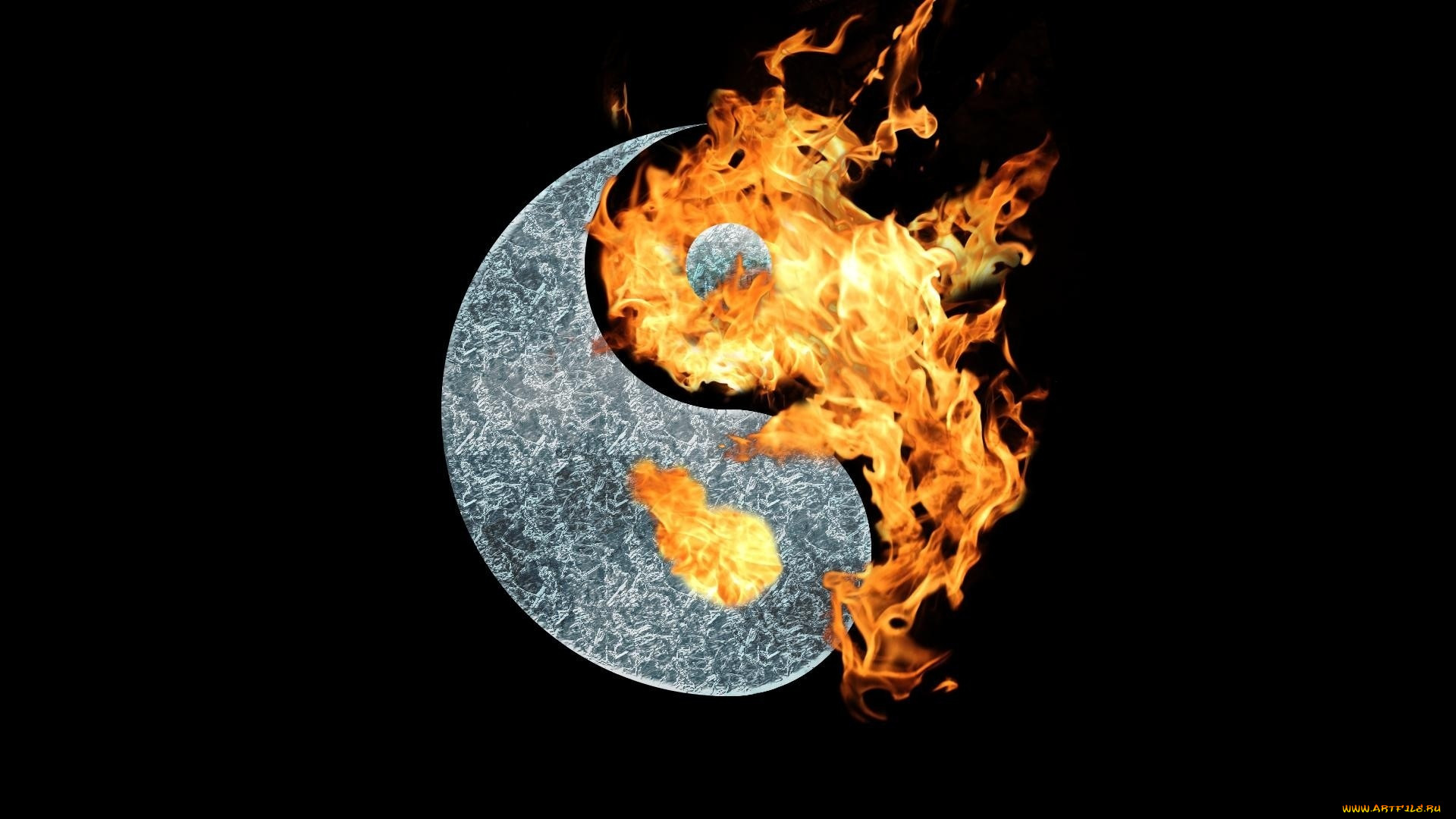 3 , - , yin yang, yin, yang
